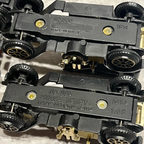 Set of 5 Vintage Classic Diecast Toy Cars Hong Kong and Macau - Picture 14 of 16